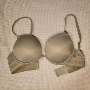 34B Victoria Secret Pink Wear Everywhere Super Push Up Bra